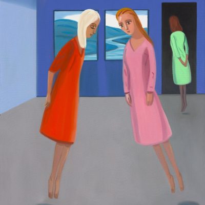 Sonia Martin Displacement Oil on canvas 102x92cm