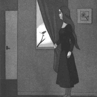 Sonia Martin Morning Light Etching and aquatint 15.5x12.5cm