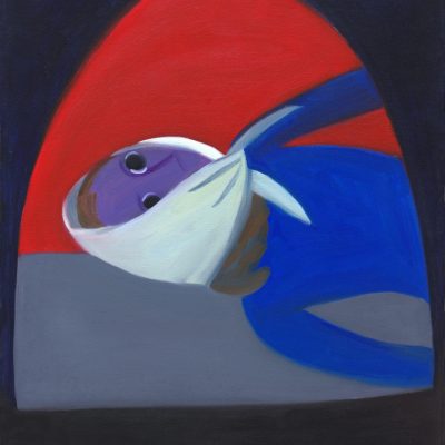 Sonia Martin Tent Oil on canvas 70x60cm