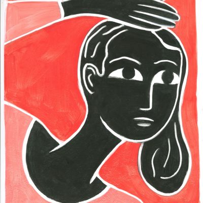Sonia Martin Untitled (Summer) Monotype 40x32cm